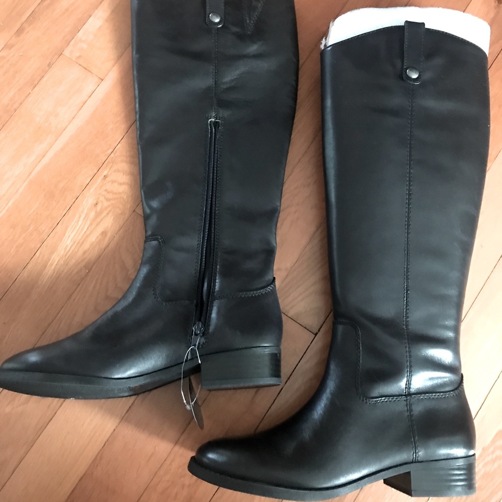 Inc. International Concept Black Riding Boot